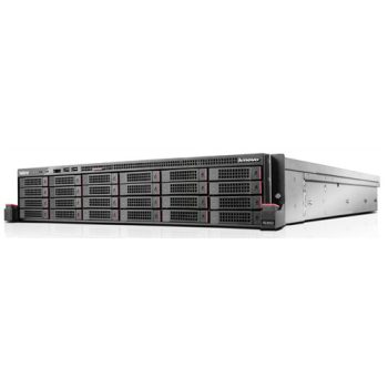   Lenovo ThinkServer RD650 2x Intel Xeon 12Core E5-2670v3 2,3GHz 32GB DDR4 RAM 16SFF 300GB HDD 720i 1GB 12Gb RAID 2x 450W PSU