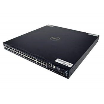   Dell Force10 S55T 44-Port Gigabit Ethernet Switch 44x RJ-45 4x SFP Dell 210-38662 0WHR9N 300W PSU