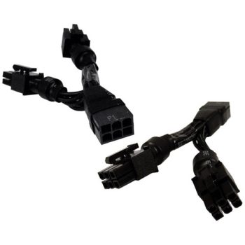   HP 6P to Dual-6P GFX Power Adapter Cable C1319 Graphics Cable HP 721858-001 Kábel