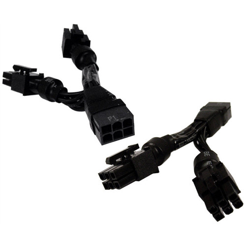 HP 6P to Dual-6P GFX Power Adapter Cable C1319 Graphics Cable HP 721858-001 Kábel