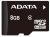 ADATA Memoriakártya MicroSDHC 8GB CL4 AUSDH8GCL4-RA1 SD Card (NEW)
