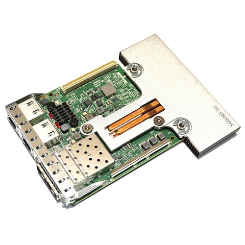 Broadcom 57412 2x 10GbE SFP+ & 2x1GbE RJ45 Quad Port Network Adapter Mezzanine Card Daughter Card DELL 0NWMNX