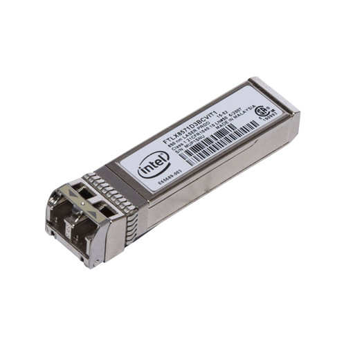 Intel 10Gb Fibre Channel Optical Transceiver AFBR-709DMZ-IN GBIC SFP+ Short Range 850nm Dell 0XYD50 0Y3KJN