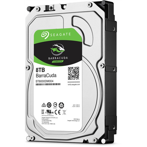 Seagate Barracuda ST8000DM004 8TB SATAIII 5,4k 256MB cache 3,5" LFF Desktop HDD (New)