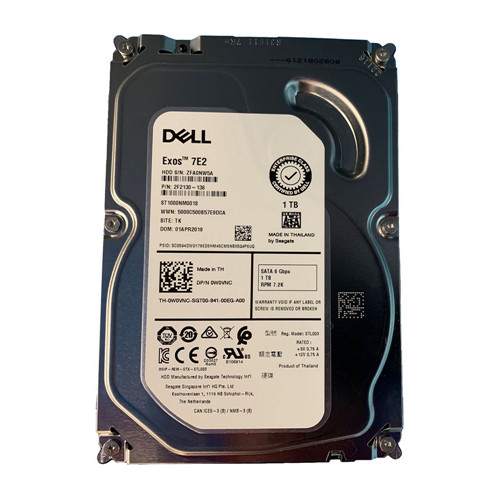 Seagate Constellation ES ST1000NM0018 1TB SATA 6Gbps 128MB 3,5" LFF HDD Dell 0W0VNC