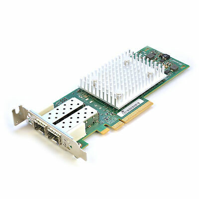 QLogic QLE2692 16Gbps PCI-e Dual Port Fibre Channel HBA Host Bus Adapter Card Low Profile Dell 0WVT0T 0TCK3G