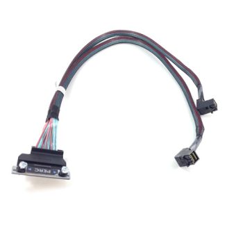   Dell Perc Internal Dual Mini SAS SFF-8643 45cm Cable for PowerEdge Server R740xd 24SFF Backplane Dell 0JTKYP Cavo 