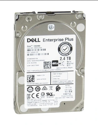 Dell EMC 2,4TB 10K SAS 12Gbps 512e 256MB Seagate Enterprise ST2400MM0159  2,5" SFF HDD Dell 1D0F5  01D0F5 (New)