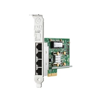   HP 331T Quad Gigabit Port 1GbE Pci-e NIC Card BCM5719 High Profile HP 647592-001  649871-001 647594-B21 (New)